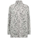 Levete Room LR-Isabelle 1 Pullover Knit Light Grey - J BY J Fashion