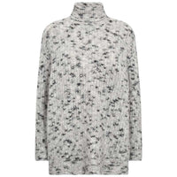 Levete Room LR-Isabelle 1 Pullover Knit Light Grey - J BY J Fashion