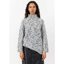 Levete Room LR-Isabelle 1 Pullover Knit Light Grey - J BY J Fashion