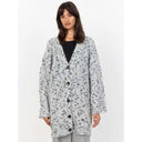 Levete Room LR-Isabelle 2 Cardigan Knit Light Grey - J BY J Fashion