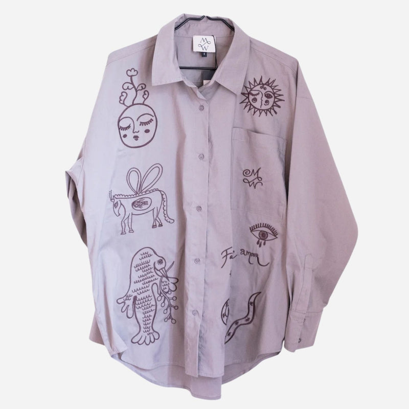 M. Wiesneck Egos Shirt Clay