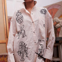 M. Wiesneck Egos Shirt Ecru