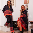 M. Wiesneck Loa Dot Pants Black