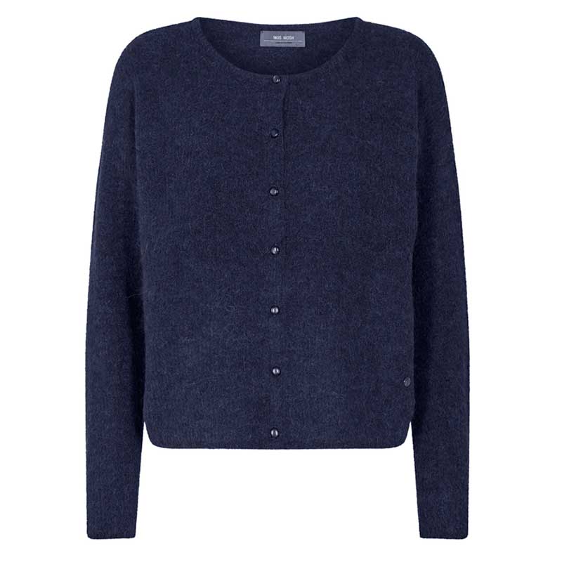 MOS MOSH MMALMINE KNIT CARDIGAN NAVY