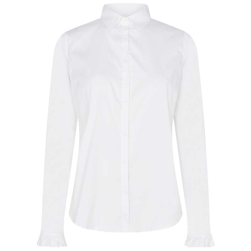MOS MOSH MMMATTIE FLIP SHIRT HVID - J BY J Fashion