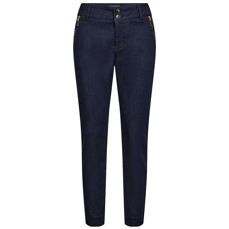 MOS MOSH MMMILTON HYBRID JEANS MØRKEBLÅ