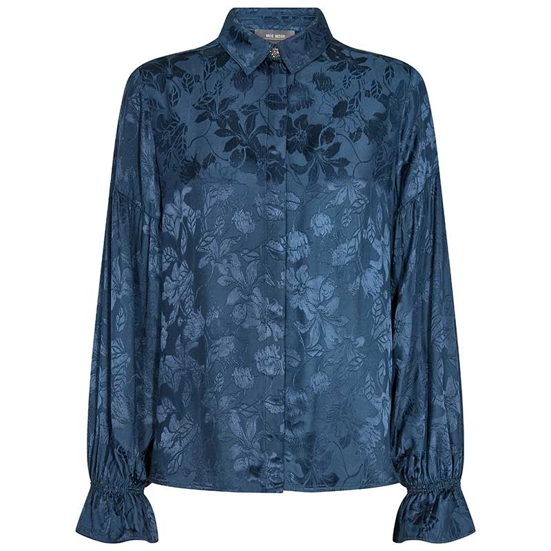 MOS MOSH MMROBENA LEZ SHIRT NAVY