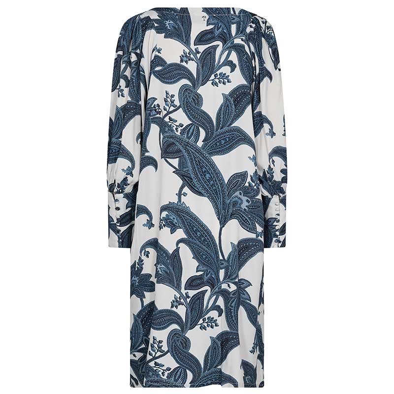 MOS MOSH MMROSALEEN PAIZ DRESS BLÅ