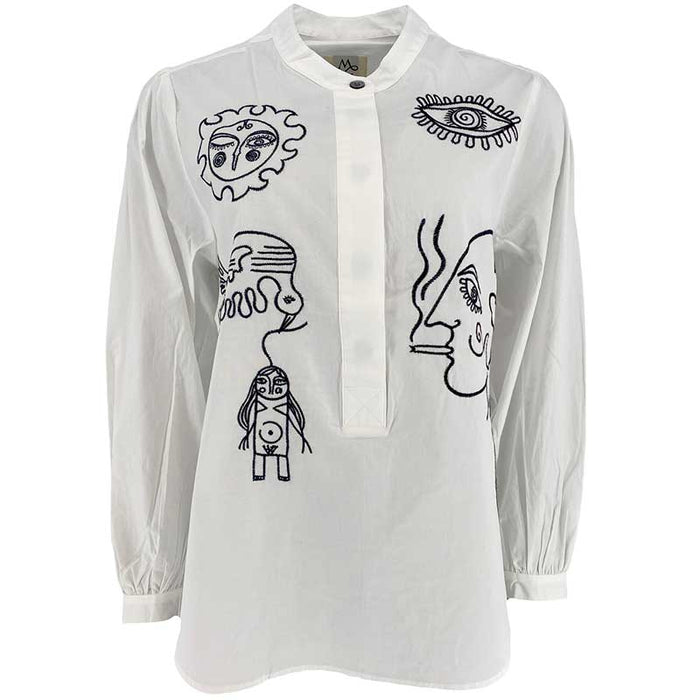 MW23 LEA OVERSIZED SHIRT HVID-J BY J Fashion