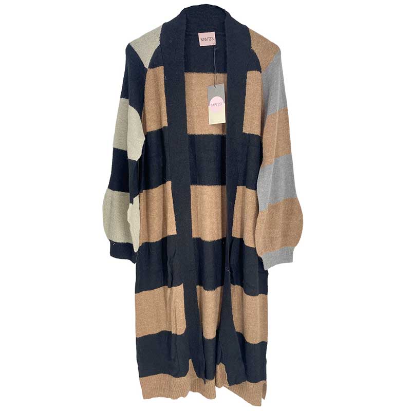 MW23 SEPI KNIT CARDIGAN SORT