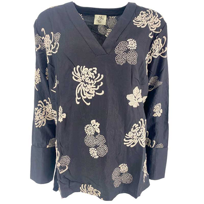 MW23 TONE SHIRT SORT-J BY J Fashion