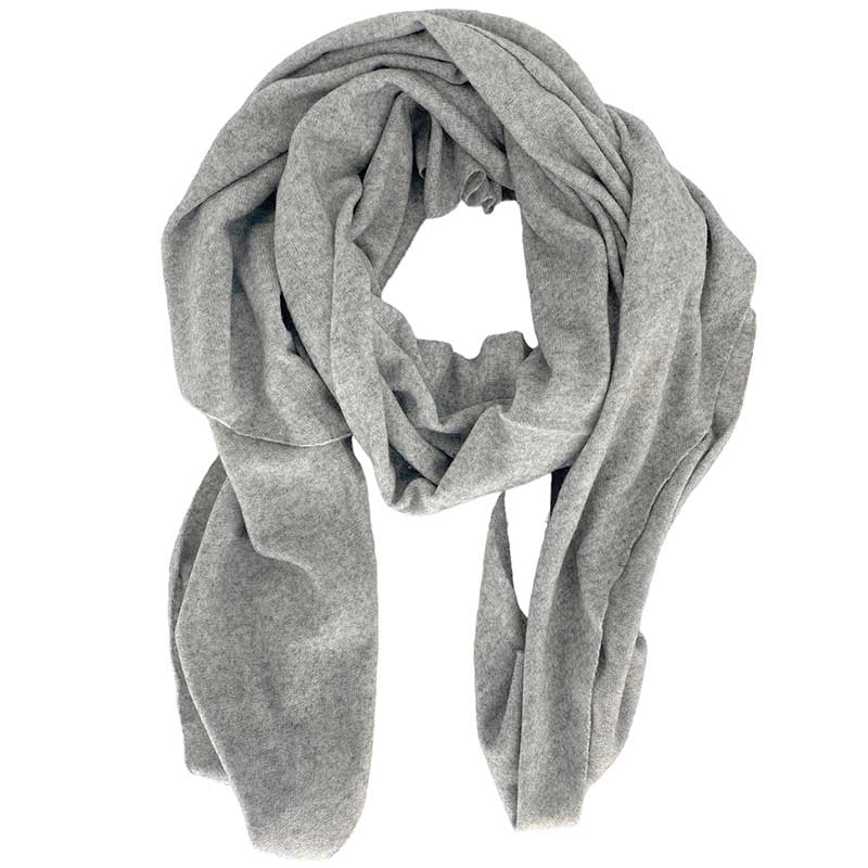 MW23 TRIANGLE SCARF GRÅ