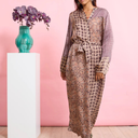 M. Wiesneck Bea Dress Brown