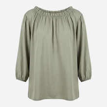 Marta Du Chateau MdcJuniper bluse i army grøn-1
