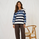 Marta Du Chateau MdcNerina Sweatshirt Blue/Jeans
