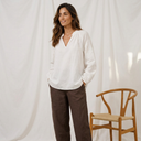 Marta Du Chateau MdcSevina Blouse Offwhite