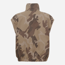 Marta Du Chateau MdcSilver Vest Beige Camo
