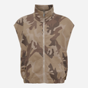 Marta Du Chateau MdcSilver Vest Beige Camo