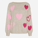 Marta Du Chateau MDCAmarante Knit Beige/Pink/Amerena