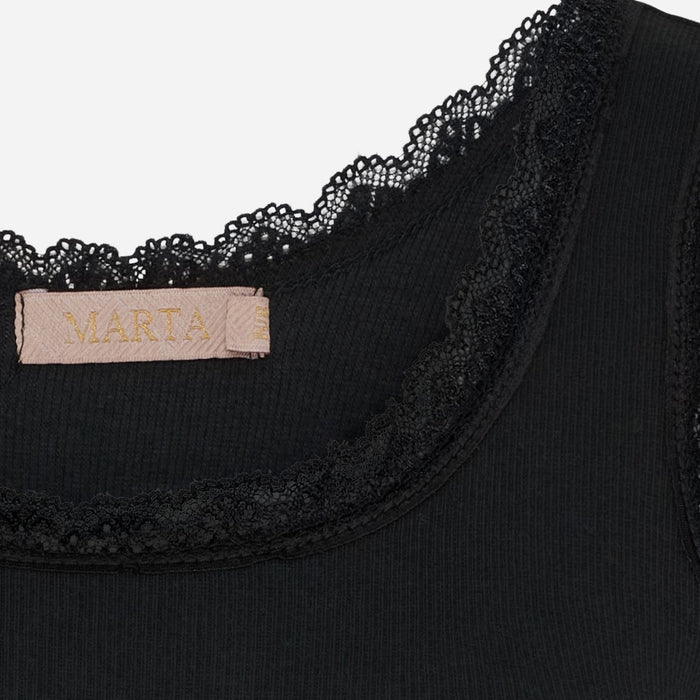 Marta Du Chateau MDCAngeline Top Black