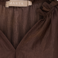 Marta Du Chateau MDCBelladonna Shirt Marrone