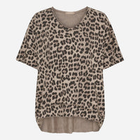 Marta Du Chateau MDCHarper Tee Beige Leo