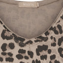 Marta Du Chateau MDCHarper Tee Beige Leo