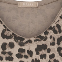 Marta Du Chateau MDCHarper Tee Beige Leo