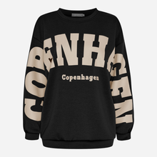 Marta Du Chateau MDCHibiscus Sweatshirt Black/White