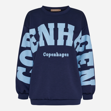 Marta Du Chateau MDCHibiscus Sweatshirt Navy/Sky