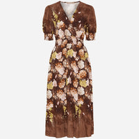 Marta Du Chateau MDCLydia Dress Marrone
