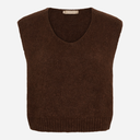 Marta Du Chateau MDCMarlene Vest Chocolate