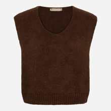 Marta Du Chateau MDCMarlene Vest Chocolate