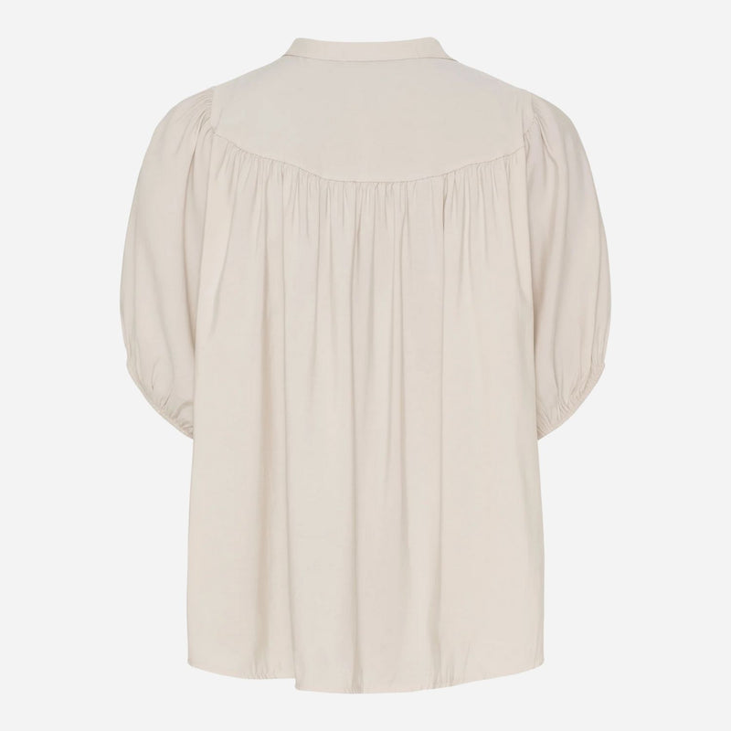 Marta Du Chateau MDCMelodie Blouse Dark Beige