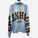 Marta Du Chateau MDCNete Cardigan Sky Blue/Brown