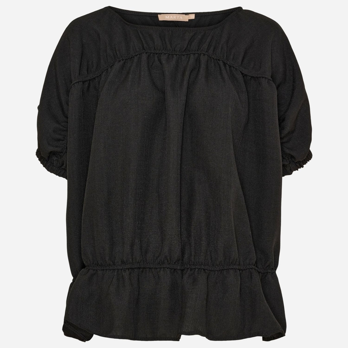 Marta Du Chateau MDCSaffron Blouse Nero