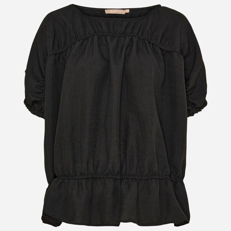Marta Du Chateau MDCSaffron Blouse Nero