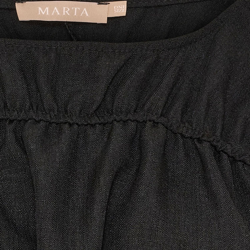 Marta Du Chateau MDCSaffron Blouse Nero