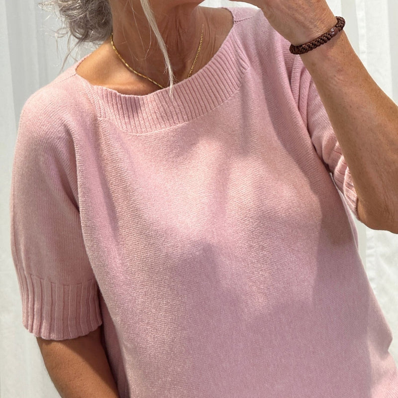 Marta Du Chateau MDCCostanza Knit Rosa Melange