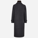 Mos Mosh MMAlva Loisa Mock Neck Coat Antracite