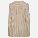 Mos Mosh MMAmelia Stripe SL Blouse Sesame