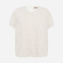 Mos Mosh MMBrim O-SS Faux Fur Tee Ecru