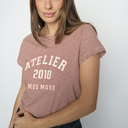 Mos Mosh MMCamp O-SS Stripe Tee Cowhide