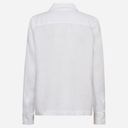 Mos Mosh MMEnna Linen Pocket Blouse White