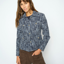 Mos Mosh MMFione Leoni Jacket Salute Navy