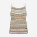 Mos Mosh MMKya Edele Knit Top Ecru