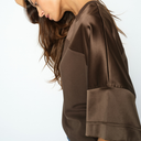 Mos Mosh MMLela O-SS Satin Sweatshirt Delicioso
