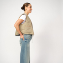 Mos Mosh MMManja Down vest i army grøn-3