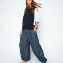 Mos Mosh MMMarah Pagato Jeans Dark Blue