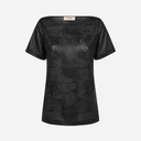 Mos Mosh MMNiva O-SS Metallic Tee Black